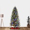 Celebrations Holiday Bright Lights 1-2 Tree 7 ft. Full LED 450 ct Cayce Pine Color Changing Christmas Tree TFCP7CCA - alternate 2